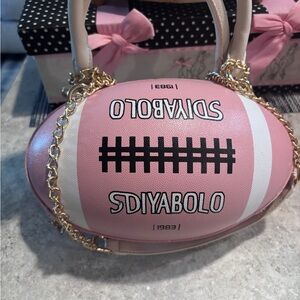 Pink Football-Shaped Women's Bag
Crossbody 8X11